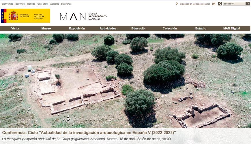 web museo arqueológico de madrid